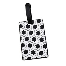 Luggage Tag / Address Tag Suitcase in Silicone - Many Styles White Alt 1