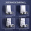NexiGo PS5 Wall Mount Kit with Charging Station fo 4