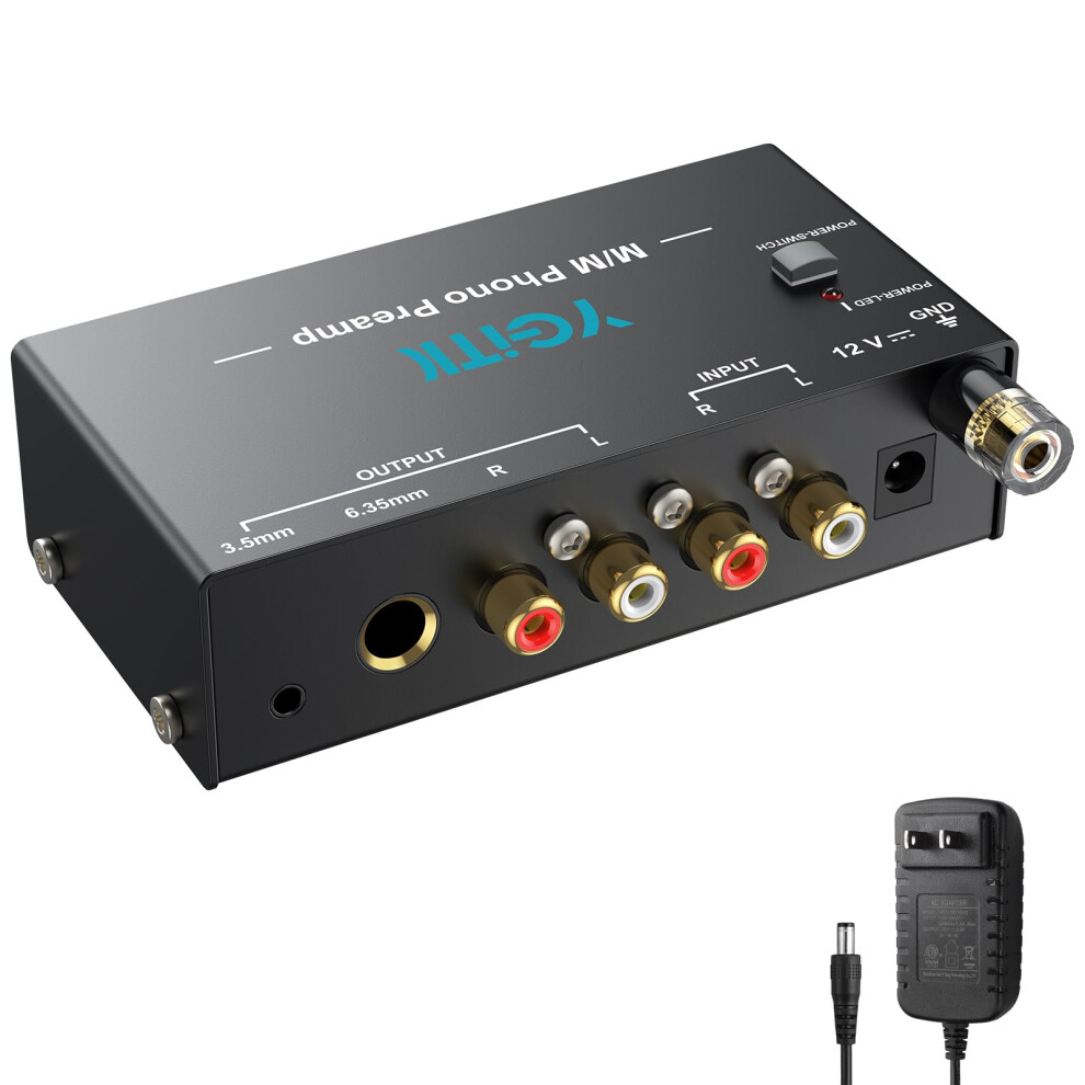 Ygitk Phono Preamp,Turntable Preamplifier With Pow 69783081