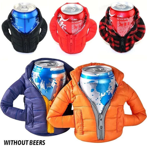 2-pack Cola Jackets Cans Beer Thermal Jacket Beer Jacket Thermal J 2