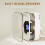 Portable CD Player with Transparent Lid, Speakers, 2