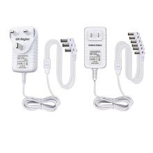 4.5v Power Adapter with 3 Output Jacks Compatible