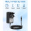 Universal Power Supply Cable Adapter UK 12V 3A 36W 6