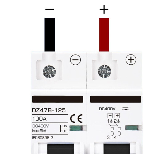 PV-afbryder DC400V-500V afbryder til solcelleanlæg 1