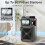 Greadio Portable DAB/DAB+/FM Solar Radio with Blue 3