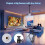 KASSELY Mini Projector, 720P Native Portable Proje 4