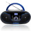 LONPOO Portable Boombox CD Player Stereo Sound wit 1