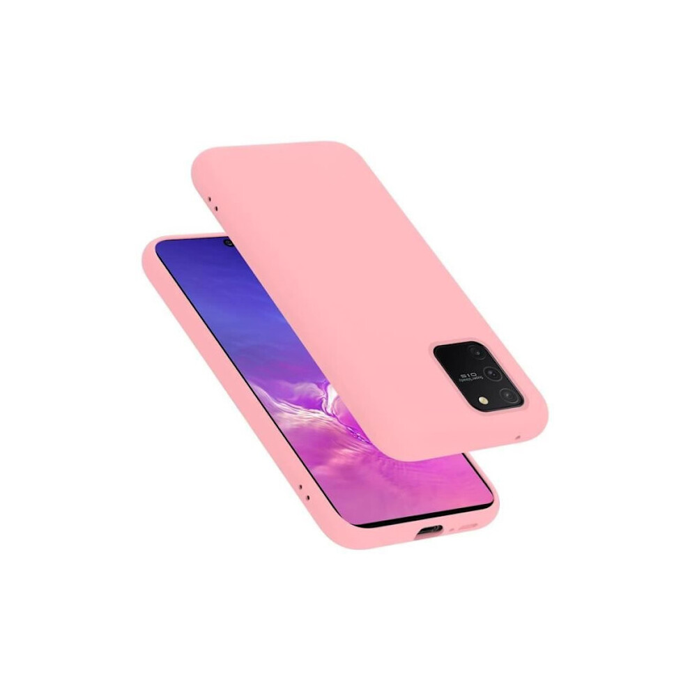 Phone Case - Cadorabo - Compatible With Samsung Galaxy A91/S10 Lite/M80s - Silicone Tpu - Optimal Protection Pink 9048212086062