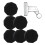 6pcs Metal Dash Cam Adhesive Piece Replacement for 1