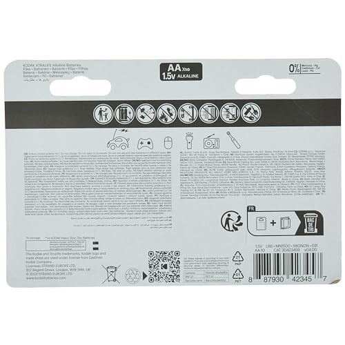 Kodak KODAK XTRALIFE ALKALINE BATTERIES AA 5+5PK 03/32 1