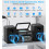 Greadio Home Stereo System with Boombox CD Player 2