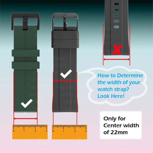 MTHGH 22mm Watch Strap Loops for Garmin Fenix 7/6/ 1