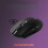 Mouse da gioco wireless, 12000 DPI, leggero, con 6 pulsanti programmabili, nero 2
