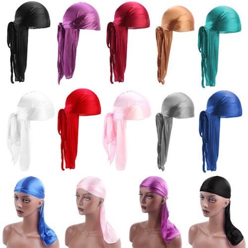 Μπαντάνα Silk durag γκρι 2
