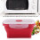 VIFERR Lunch Box3Colors350ml Ορθογώνιο κουτί Bento από σιλικόνη Πτυσσόμενο κουτί φαγητού για 8