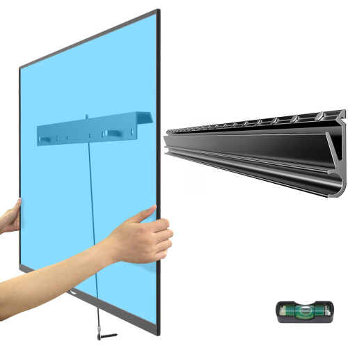 Aetubree Studless Drywall TV Mount,No Drill TV Wal