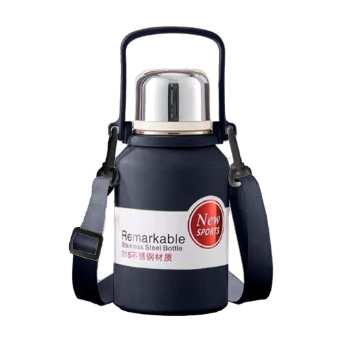 Μονωμένη κανάτα νερού 600ml, συμβατή με κάμπινγκ και ταξίδια, ανοξείδωτο ατσάλι 316,