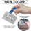 Clean Cassette Tapes Head, Cassette Head Cleaner, 5