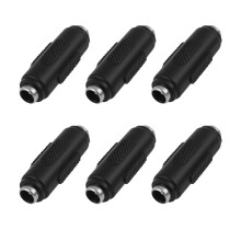 Hawpasy 6 PCS DC Power Female to Female Jack Adapt