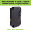 HIDEit Mounts Wall Mount for Sky Q Mini, Black Ste 6