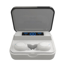 EQWLJWE S590Led digitális kijelző Bluetooth 5.0 vezeték nélküli fejhallgató 9D sztereó fülhallgató Bluetooth headset ünnepi kiárusítás
