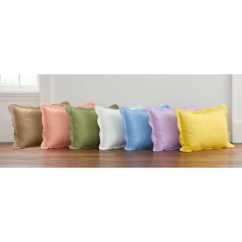 BrylaneHome Lily Pinsonic Damast Kussensloop 2