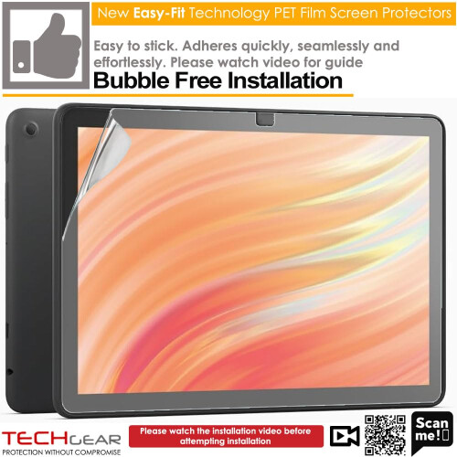 TECHGEAR Anti-Glare (2 Pack) Screen Protectors for 2