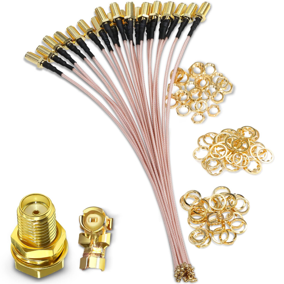 Photos - Cable (video, audio, USB) TUOLNK 5 pcs 6inch SMA Female to U.FL IPX RF Coax