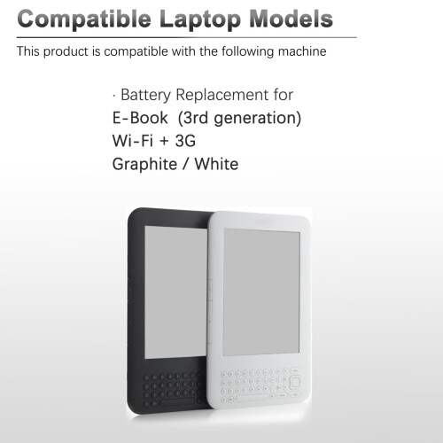 KXRSII GP-S10-346392-0100 E-Book E-Reader Battery 1