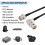 Superbat HD/3G/6G SDI Cable 1m,2Pcs Thin BNC Male 4