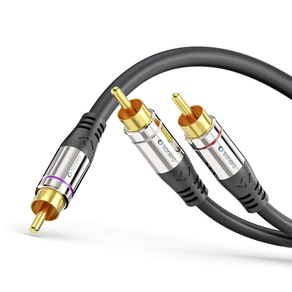 Sonero Premium Rca Audio Cable 1X Rca Male To 2X R 69827778