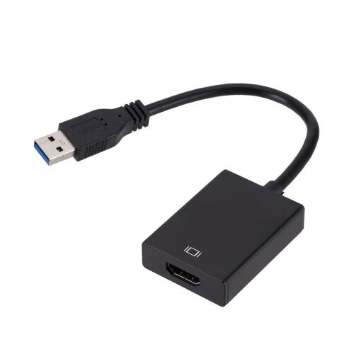 USB to HDMI Adapter, Type 3.0 to HD Cable Converte