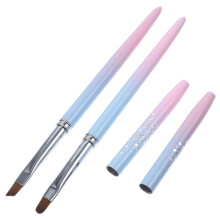 2pcs Nail Art Pens Set with Precise Fine Tip for Gel Polish Detailing and DIY Manicure