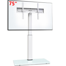AOKCOS TV Floor Stand Tall for 43 to 75 inch TVs,T
