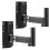 QWORK 2 Heavy-Duty Speaker Brackets, Wall Mount, 1