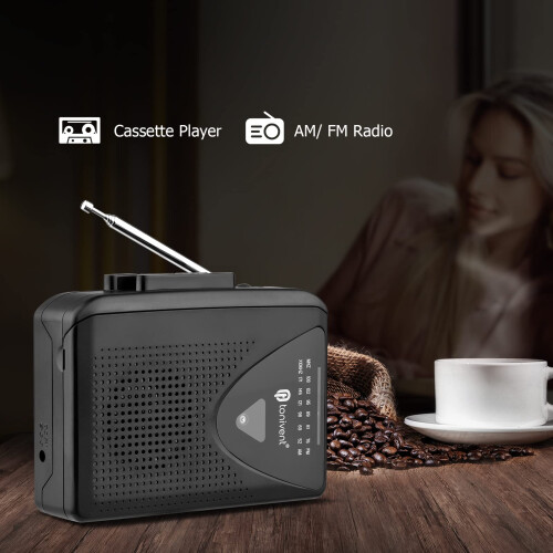 WANXIAO TON009 Portable Cassette Player AM/FM Radi 2