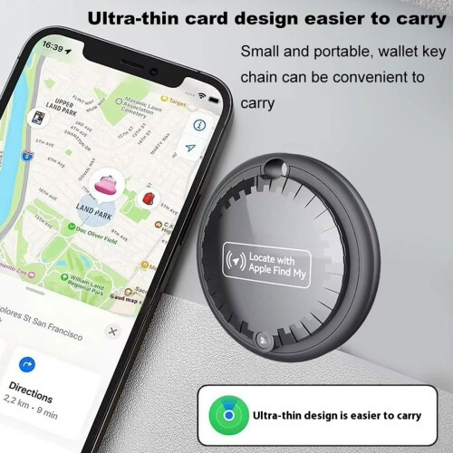 GPS Tracker Tag for Vehicles Work with Apple Find 2