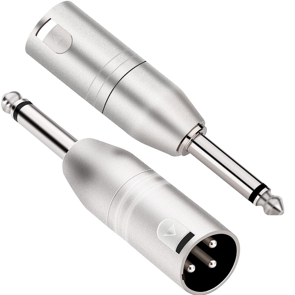 Jomley 6.35Mm Ts Mono To Xlr Male Adapter, Quarter 93312691