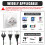 White Travel Interface Connector Piece with Protec 5