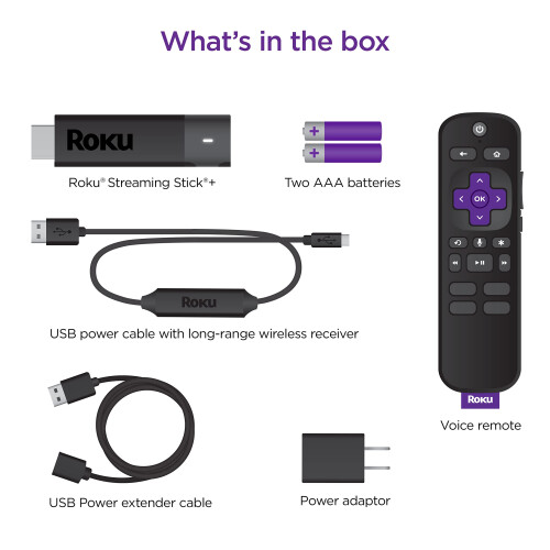 Roku Roku Streaming Stick+ | 4K/HDR/HD streaming player 2