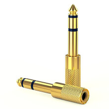 Headphone Adapter 3.5mm to 6.35mm to 1/8 inch to 1