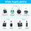 15W Power Supply Charger for Echo Dot 3rd 4th 5th 2
