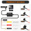 Dash Cam Hardwire Kit 12-24V, Type C USB Dashcam H 3