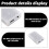 Eophmi USB Battery Pack for Led Lights,1pcs 3X1.5V 3
