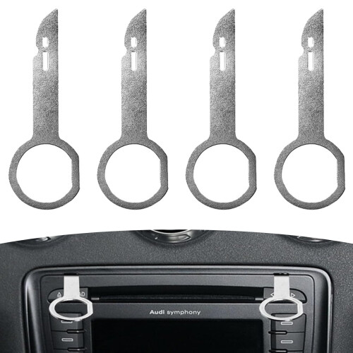 4 Pcs Radio Removal Tool Keys, Radios/DVD/CD Relea