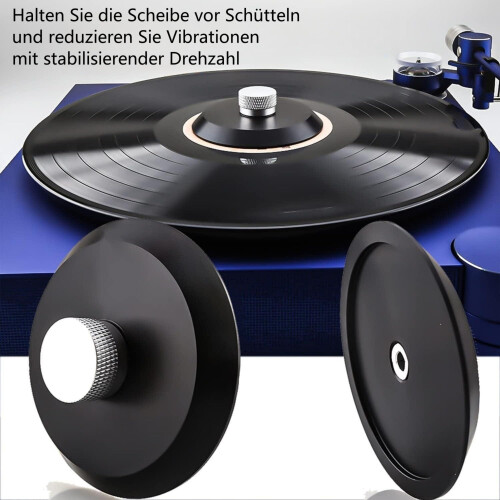 Vinyl Record Clamp for Fixing the Vinyl Record Pla 1