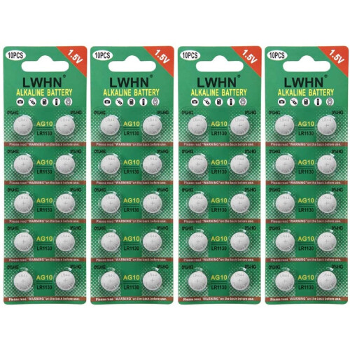 AG10 LR1130 Button Coin Cell Batteries 1.5v Batter