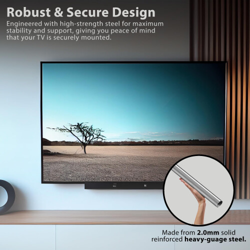 ZENO Tilt TV Wall Bracket - 26-55" | Adjustable Wi 2
