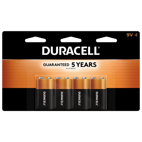 Duracell Duracell Power Plus Duralock Alkaline Batteries, 9