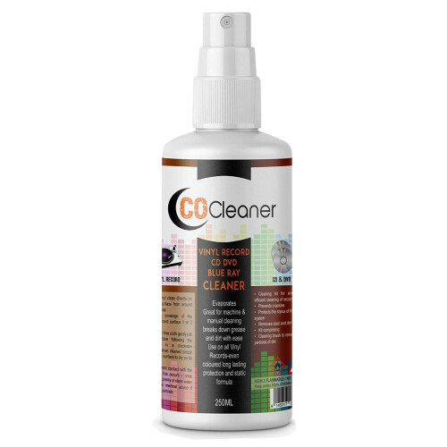 250ML Professional Vinyl Record Cleaner CD DVD Cle 1
